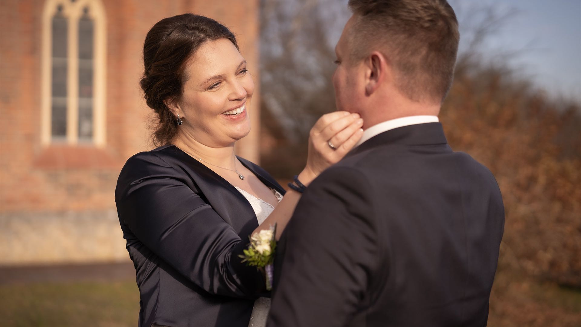 Portraitshooting Hochzeitspaar